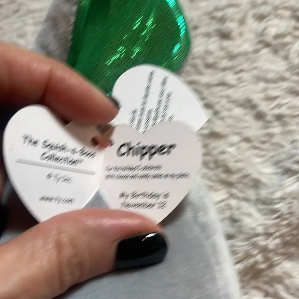 NEW chipper TY squish